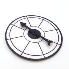 Disc with spinning arrows