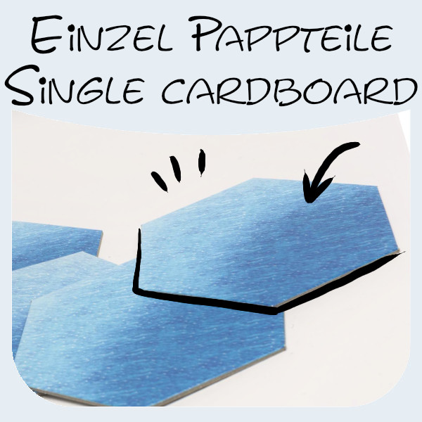single cardboard